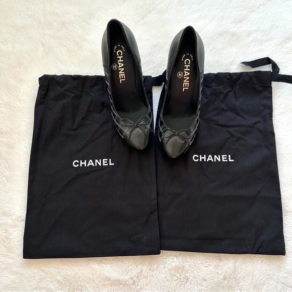 NWT!! CHANEL women high heels shoes size 36EU Authentic Retail 975$ - Picture 7 of 8